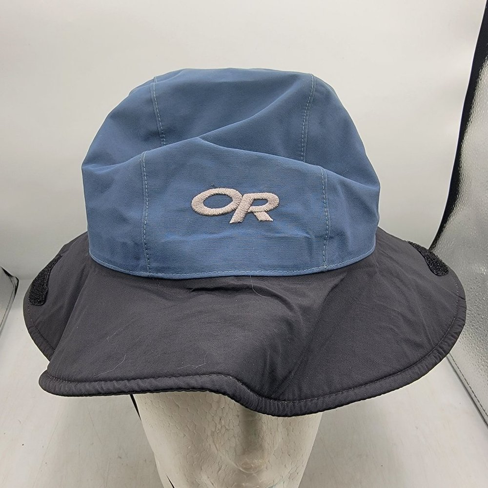 Outdoor Research OR Sombrero Gore Tex Hat Bucket Waterproof Rain Blue